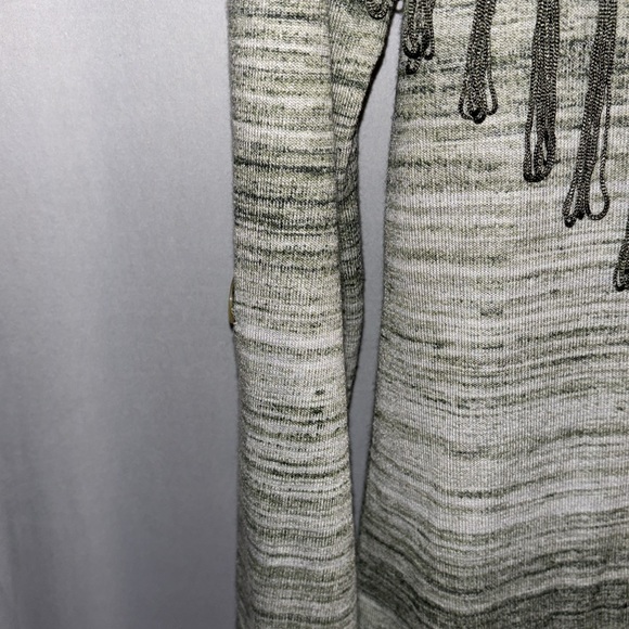 One World Space Dye Knit with Detachable Scarf Detail - Picture 3 of 10